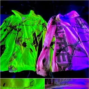 Bundle 2 womens athletic camo tops